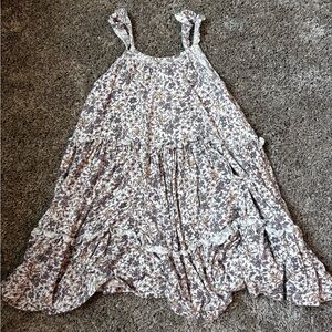 Rylee + Cru 6/7 Lavender Floral Swing Dress